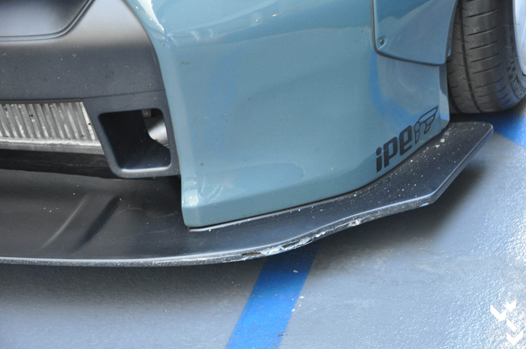 The valet at the hotel were not the best of drivers.
